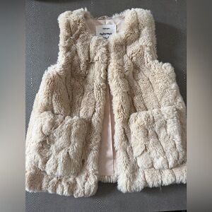 Zara Kids soft furry vest